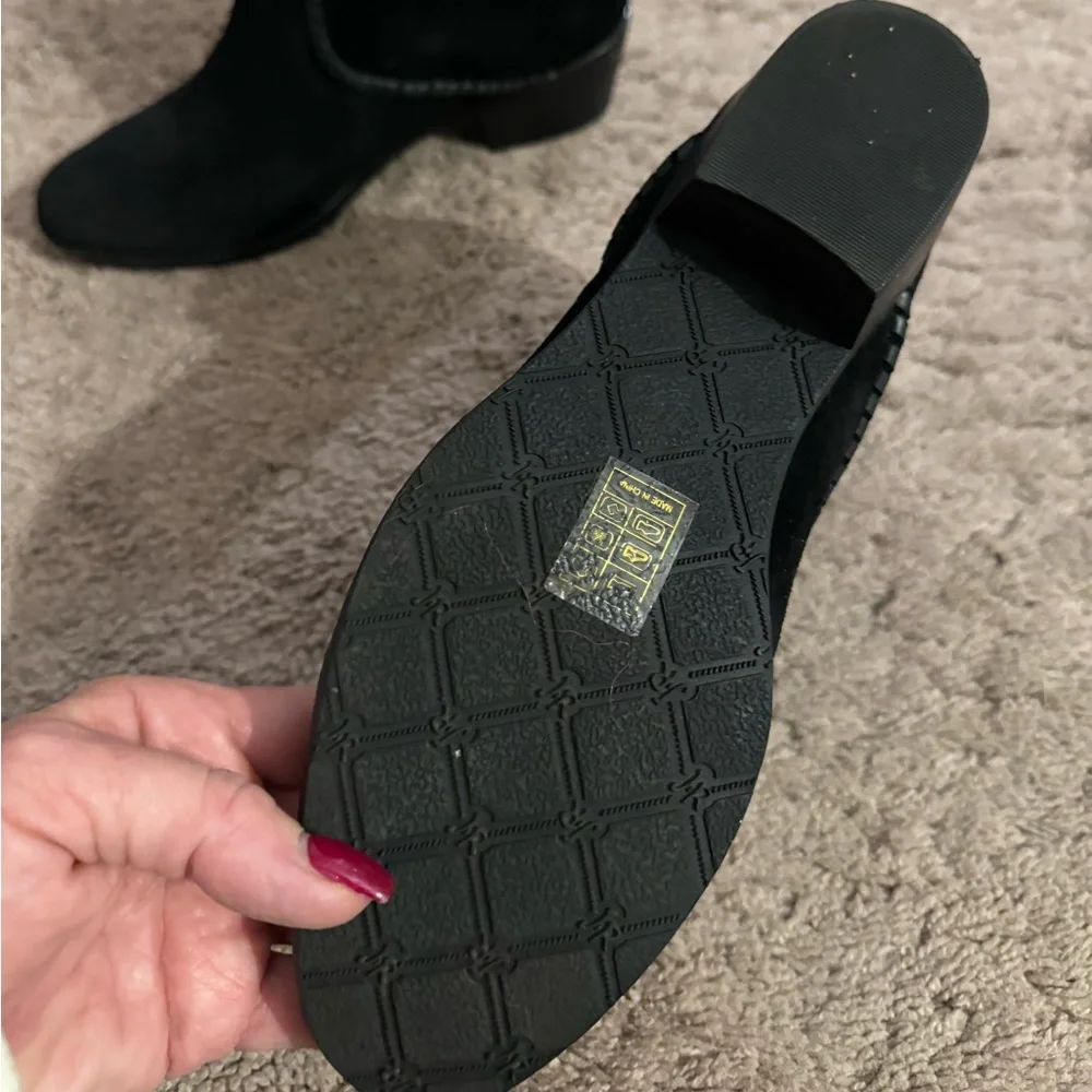 Jack Rogers tassel suede bootie size 7 - Picture 2 of 4